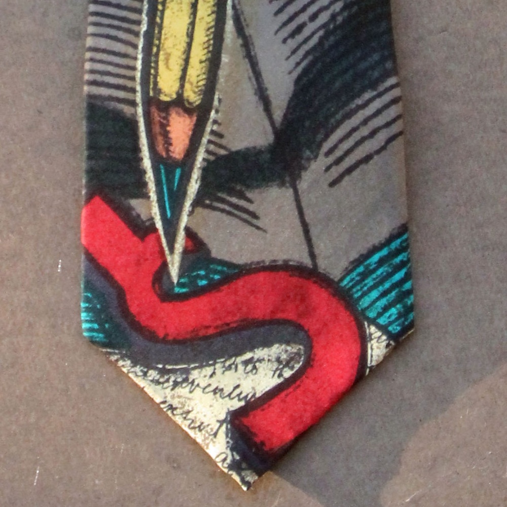 Vintage Beatles Tie-Paperback Writer